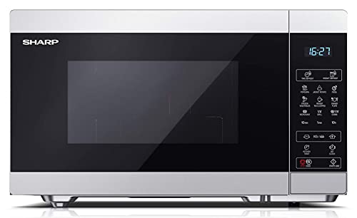 Sharp YC-MG51E-S Capacité : 25 litres, Puissance micro-ondes : 900 W, Niveaux de puissance micro-ondes : 5, Gril, Type de contrôle : Entièrement numérique