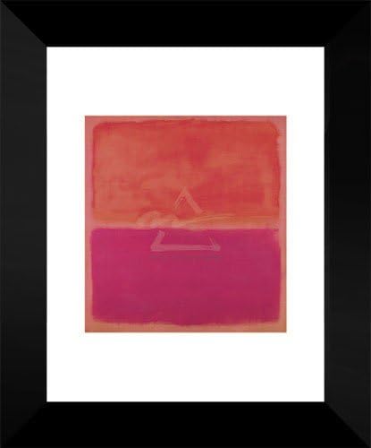 Mark Rothko Framed Art Print 18x15 "No. 3, 1967"