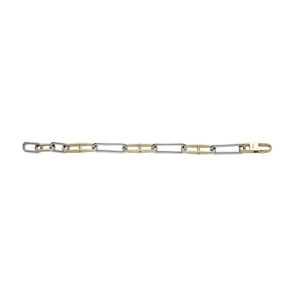 Fossil Heritage Damen Edelstahlarmband mit Karabiner oder Knebelverschluss