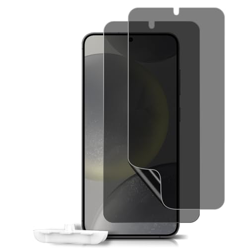 #VerdientProvisionen<br>2 Stück Privacy Schutzfolie für Samsung Galaxy S24 Plus/S24+ TPU Weich Privatsphäre Displayschutzfolie mit Installationswerkzeug Kratzfest Sichtschutzfolie für Samsung Galaxy S24+/S24 Plus