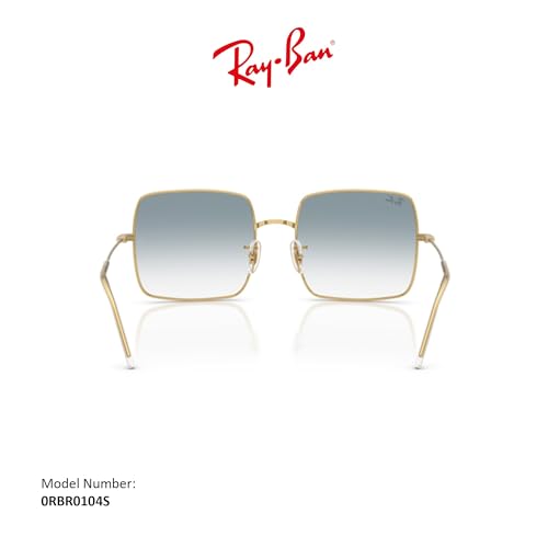 Image of Ray-Ban Sunglasses for Women - 0RBR0104S Square Reversed | Ray-Ban Sunglasses - Non-Polarized Lenses, Metal Frame Designer Sunglasses Womens