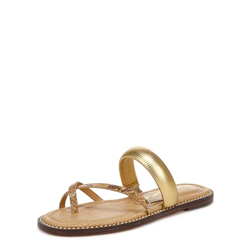 Sandale plate Femme Sam Edelman Tillie chaussure été cuir confortable