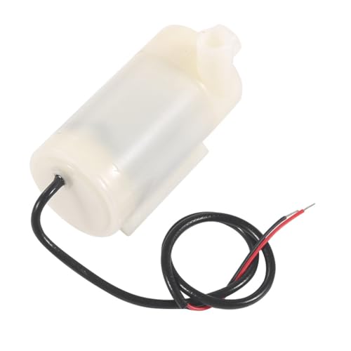 Cpolebev Bomba de Agua con Motor CC Bomba Microsumergible 3V 5V Silenciador con Cable USB Bomba para Fuente Bomba de Agua con Motor