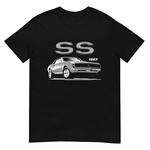 1967 Camaro SS Super Sport Chevy Muscle Car Owner Short-Sleeve T-Shirt Black