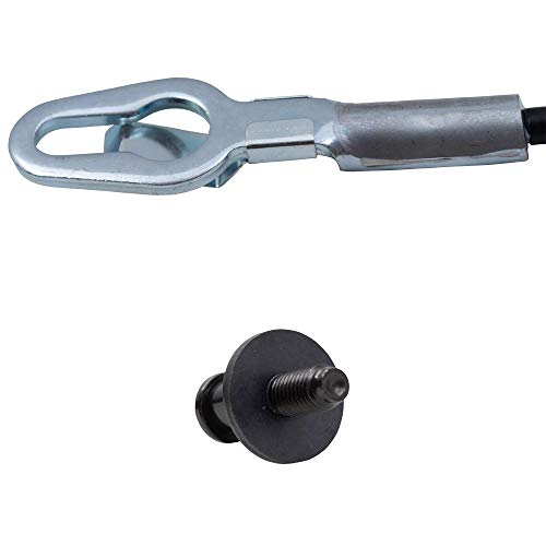 Brock Replacement 4 Pc Set Tailgate Cables With Striker Bolts Compatible With 1999-2009 Silverado Sierra Avalanche Escalade Ext H2 Pickup Truck 88980509 #TOP7