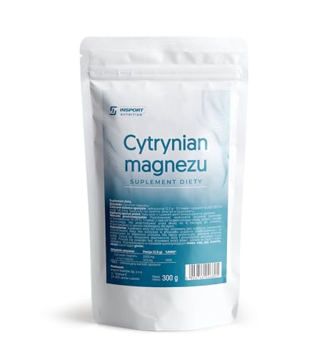Puur magnesium - Natuurlijk - 300g poeder - 120 porties - Zuivere samenstelling - Geen onnodige toevoegingen - Voorkomt krampen - Voor sporters - INSPORT Nutrition
