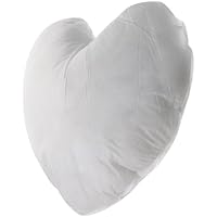 Kichvoe Heart Shaped Pillow Insert Soft Cushion Filler Lightweight and Inner for Chair Sofa and Bedroom Decor Versatile and Comfortable Heart Pillow Inner