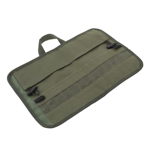 COLLBATH Camping Geschirr Organizer Tasche Reise Grill Geschirr Tasche Fächer Oxford Tuch Besteck Aufbewahrungs