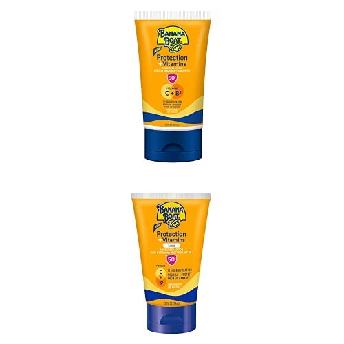 Banana Boat Protection + Vitamins Sunscreen Lotion SPF 50 Moisturizing Sunscreen