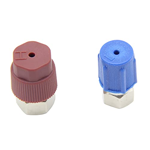 Kit adaptadores retrofit AC R12 a R134A 8 piezas miniatura 6