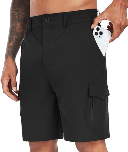SIHOHAN Kurze Hosen Herren - Sommer Wanderhose Herren Kurz Leichte...