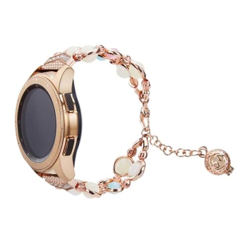 Mikikit correa de reloj de ágata luminosa para Watch 42mm