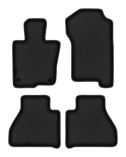 Tapis de sol voiture pour Mercedes X-Classe W470 velours noir