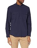  find. Camisa de Manga Larga Hombre, azul (marino), L, Label: L