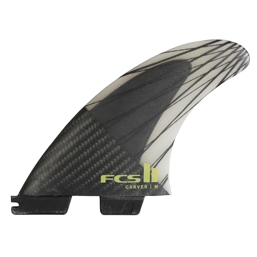 FCS II Carver PC Carbon Medium Eucalyptus Tri Fins
