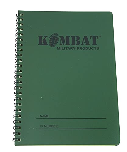 Kombat A5 Waterproof Notepad with Gridlines
