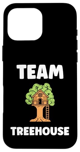 Nature treehouse in minimalist trees simple team tree house �X�}�z�P�[�X iPhone 16 Pro Max �p