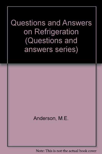 Questions and Answers on Refrigeration 0408000430 Book Cover