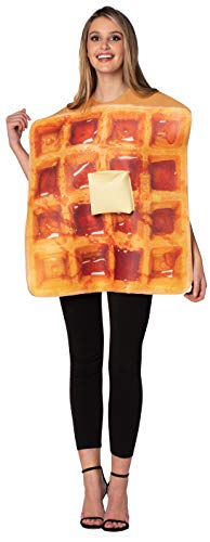 Rasta Imposta Get Real Waffle Adult Fancy Dress Costume Standard