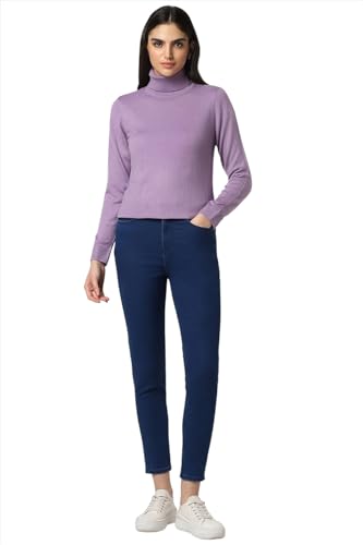 Image of Van Heusen Women's Acrylic Turtle Neck Sweater