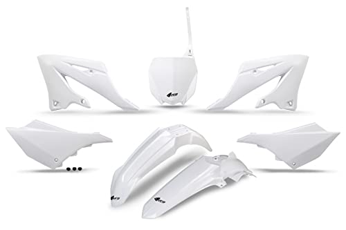 Yamaha YZ 250 2022-2024 UFO PLAST kit bianco Yamaha YZ 125 2022-2024