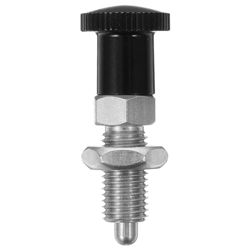 CALLARON Piston Indexeur à Ressort Autobloquant en Acier Inoxydable M8 Tête Ronde, Goupille de Piston Résistante la Déchirure pour Outillage Mécanique et Environnement Industriel