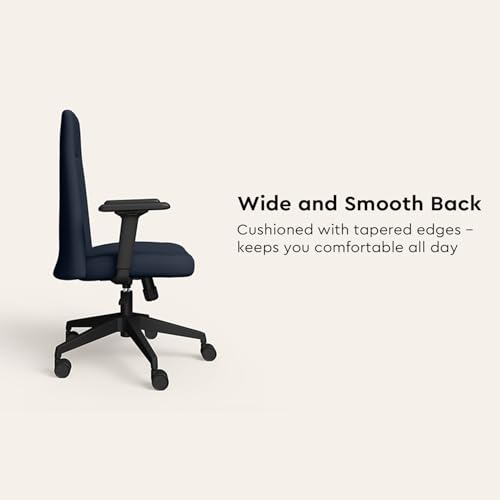 Image of Interio by Godrej Thrill Full Back Leatherette Ergonomic Chair