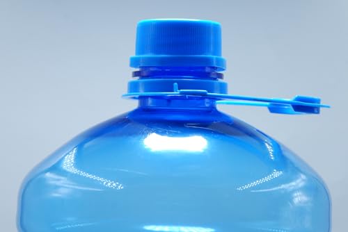 Image of PLAMO Water Bottle JAR with Handle, Gallon, Blue, 10 LTR water bottle