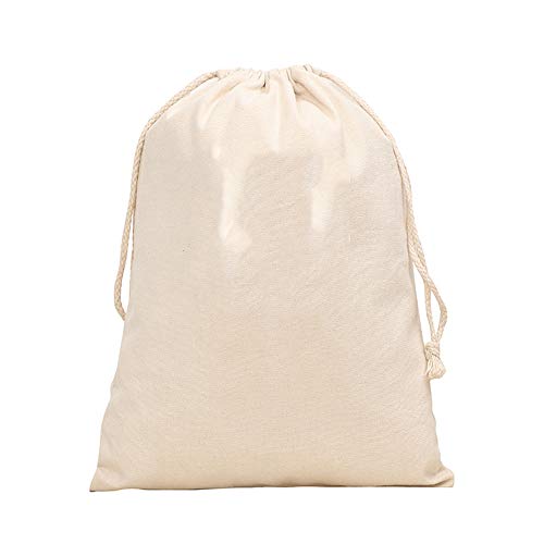 1PCS Linen Drawstring Bag Portable Pouch Pocket Storage Supplies