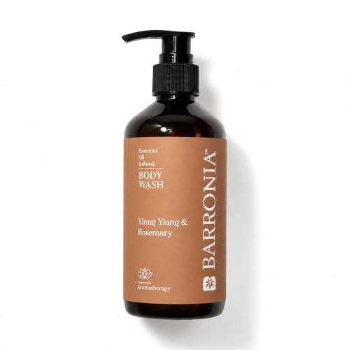 Image of 1% essential oil infused Body Wash | With Ylang Ylang & Rosemary | Stress relief body wash for Men & women | suitable for all skin types | 295ml