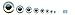 Fish Skull Living Eyes ::: Fly Tying Material (Ice (Silver), 3MM)