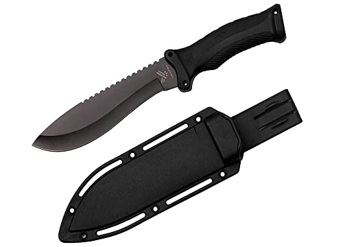 Survival Messer feststehende Klinge mit Scheide, Vielseitig Einsetzbares Bushcraft Messer, Sehr Scharfes Taktisches Messer Hastaa Cover