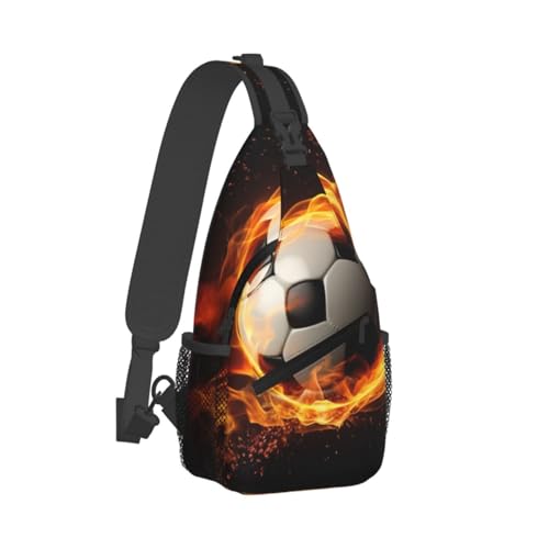 Mochila cruzada tipo bolso para hombre y mujer, negra miniatura 2