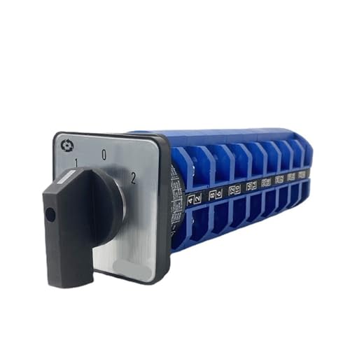 Interruptor de leva de 6 polos para control de motores en talleres