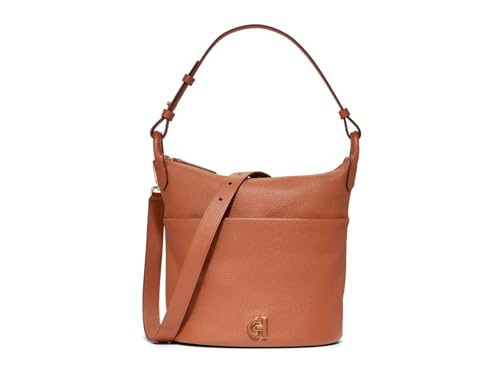 Image of Cole Haan womens Essential Leather Soft Bucket