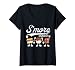 Womens Smore Squad Camping Campfire Chocolate Marshmallow S'mores V-Neck T-Shirt