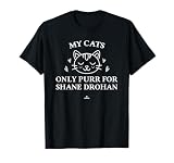 Cat Lovers for Shane Drohan Prospect Baseball Fan Gear T-Shirt