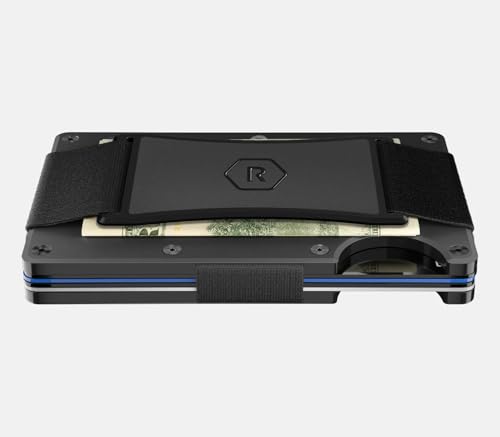 Image of Ridge Wallet for Men - Wallet and Card Holder, RFID Protected Front Pocket Wallets for Men with Integrated Cash Strap