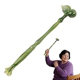 de masaje, bastón de masaje manual: botella de calabaza portátil de doble cara resistente al agrietamiento debido al uso repetido como bastón de relajación para cara, piernas, músculos, pies,