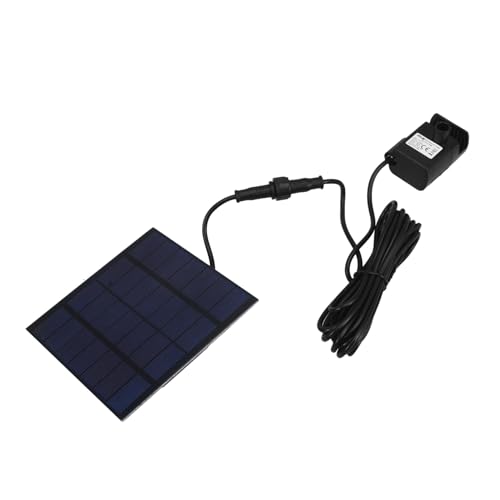 IWOWHERO Pompe Solaire Mini Fontaine Extérieure pour Jardin et Bassin Pompe à Eau Écologique Automatique sans Fil pour Petits Étangs et Décorations Aquatiques