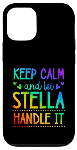 Keep Calm And Let Stella Handle It Chill ���O �X�}�z�P�[�X iPhone 12/12 Pro �p