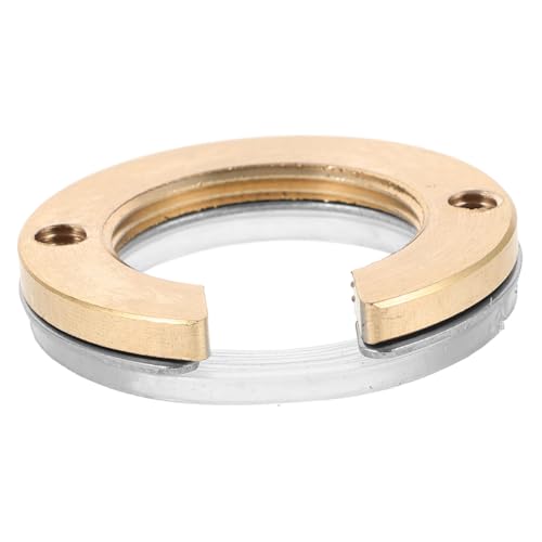LIFKOME Tuerca de Fijación para Grifo de Cocina y Baño de Accesorios con Base de Cobre Arandela y Tornillos Antideslizantes para Lavabo y Fregadero Instalación Segura y Duradera