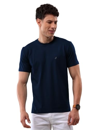 Image of Lux Nitro Cotton Round Neck T-Shirt for Men | Half Sleeve | Regular Fit | Comfortable Everyday Casual Wear