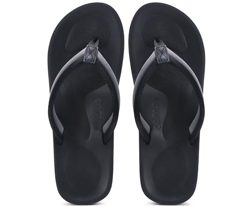 Image of COFACE Flip Flops For Women with Arch Support Comfortable Yoga Mat Orthopedic Sandals Lightweight Womens Flip-Flop