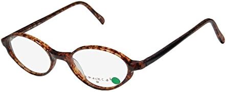 Image Cafe 5714 Mens/Womens Designer Full-Rim Plastic Temples Classic Shape Eyeglasses/Glasses (46-17-135, Tortoise)