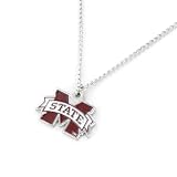 NCAA Mississippi State Bulldogs Team Logo Necklace