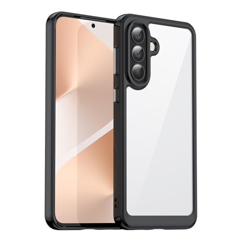 Buxlyre Clear Case for Samsung Galaxy A57, Black by Buxlyre - Used condition - US$6.49