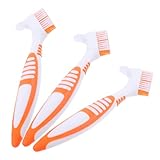 VOSAREA 3pcs Turtle Shell Cleaning Brush Mud Remover Set Portable Aquatic Tortoise Debris Cleaning Tool for Turtle Supplies and Habitat Maintenance