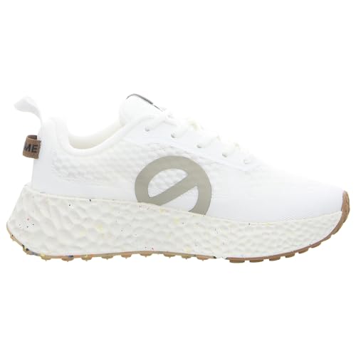 No Name Para Mujer. LNVDMS0 Zapatillas Carter Fly Blanco (40), Plano, Cordones, Casual, Sostenible - 3