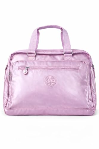 Kipling Bolsa De Maternidade Alanna Metallic Lilac Com Trocador